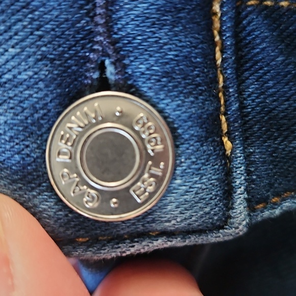 **HP**Womens' Plus GUC GAP Blue Jeggings Sz. 33 - Picture 7 of 9